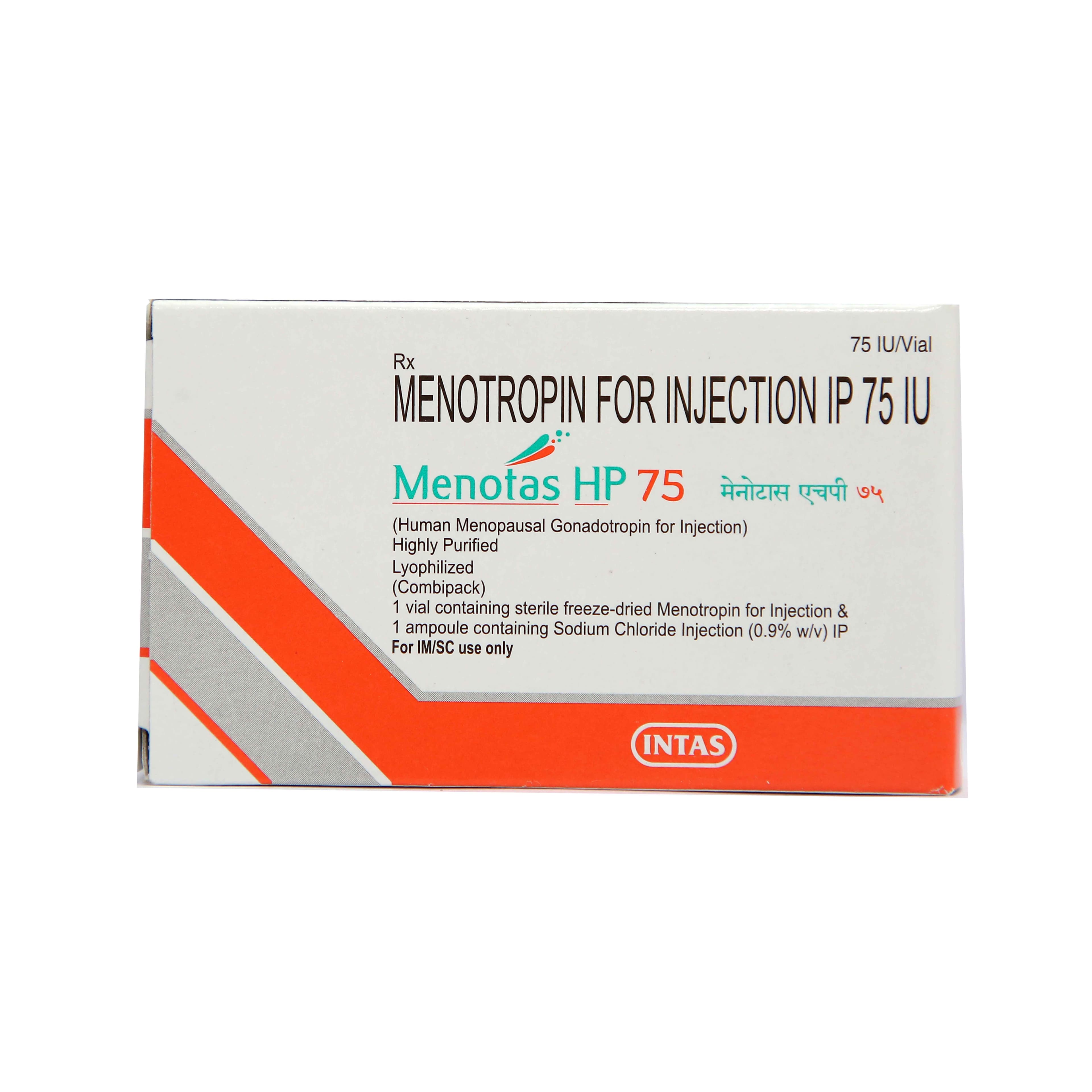 Menotas HP 75 IU Injection