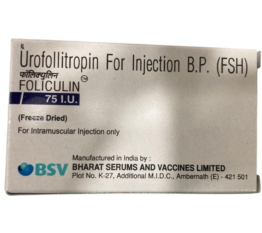 Foliculin 75 IU Injection