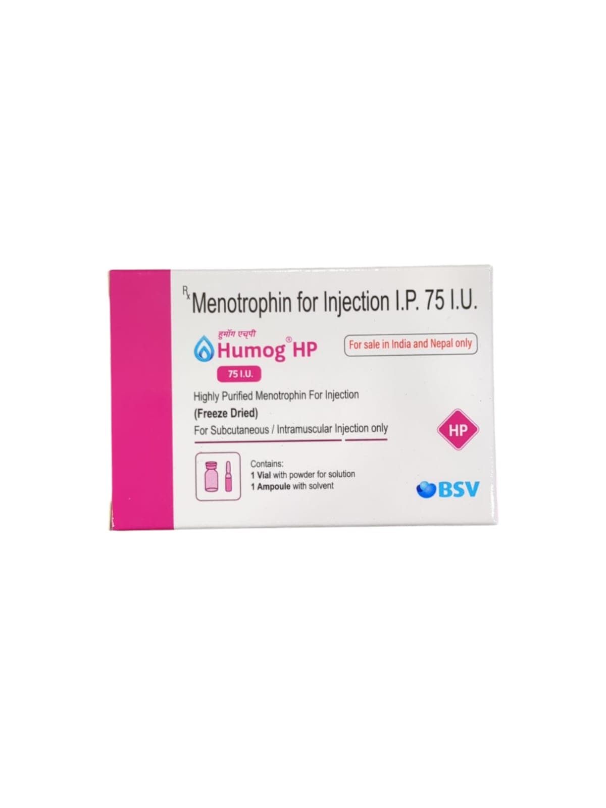 Humog HP 75IU Injection