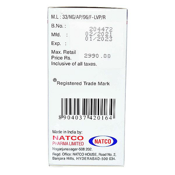 Natzold 5mg 100ml Injection - Onco Healthmart