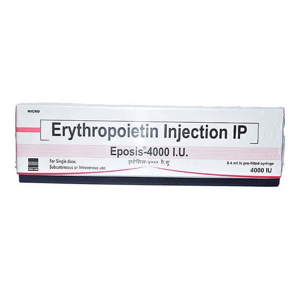 Eposis 4000IU Injection - Onco Healthmart